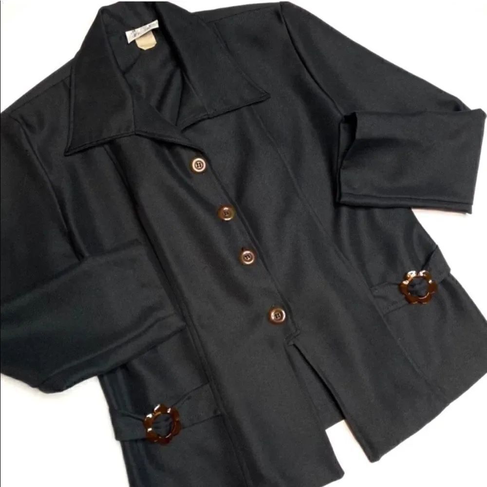Groovy Vintage 1960’s Gogo Lucite Flower Power Blazer